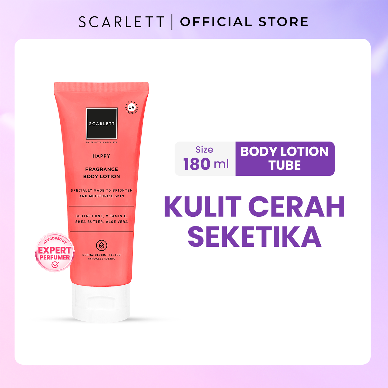 Scarlett Body Lotion Happy Tube